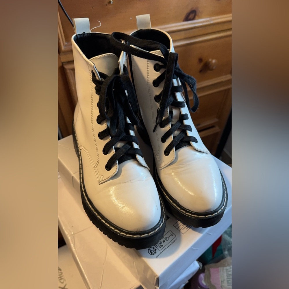 White boots